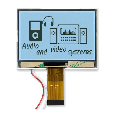 COG 240x160 LCD 그래픽 디스플레이 모듈 FSTN 긍정적 3.3V MUC 8080 인터페이스