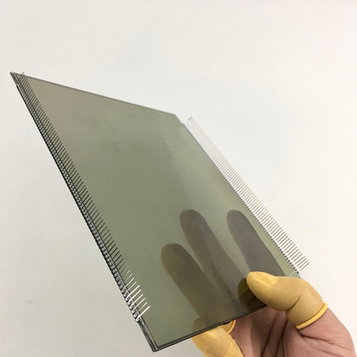 HTN 세븐 세그먼트 LCD는 금속 핀 연결기 OEM ODM으로 디스플레이합니다