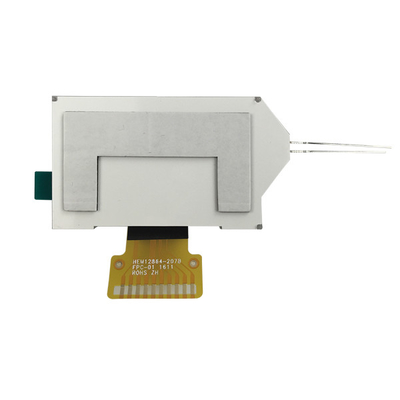 SPI 인터페이스 128x64 COG LCD 모듈 황록색 배경색
