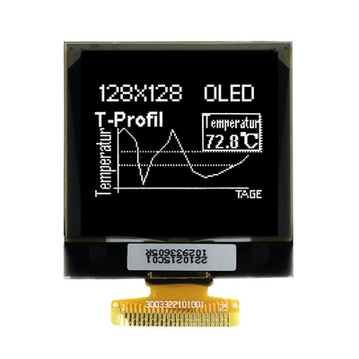 1.5 인치 그래픽 128x128 OLED 디스플레이, 1.5 인치 OLED 모듈 모노크롬 화이트 뷰 컬러