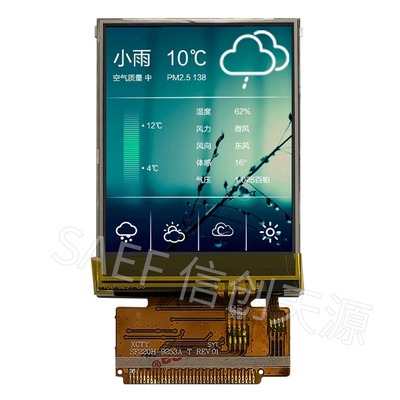 2.2" 저항성 TFT LCD 터치 스크린 디스플레이, 2.2 인치 TFT LCD MCU 8 비트 16 비트 인터페이스