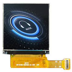 케케묵은 1.54는 &quot; 터치 스크린 OEM ODM으로 240x240 IPS LCD TFT로 조금씩 움직입니다