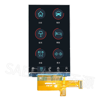 480X800 IPS TFT 터치 LCD 3.1 인치 MIPI 인터페이스 높은 PPI ST7701S