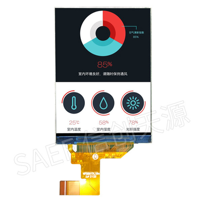 2개 레인 MIPI 인터페이스 21 핀과 480x640 VGA TFT LCD 터치 스크린 디스플레이 2.88 인치