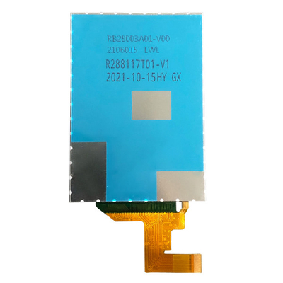 2개 레인 MIPI 인터페이스 21 핀과 480x640 VGA TFT LCD 터치 스크린 디스플레이 2.88 인치