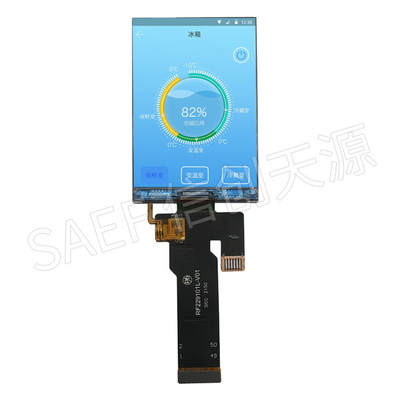 높은 PPI IPS TFT LCD 344x476 2.29는 &quot; ST77903 8비트 RGB 인터페이스로 조금씩 움직입니다