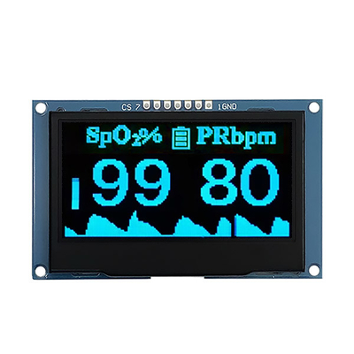 2.42인치 7핀 SPI 인터페이스 OLED 제어판 SSD1309/SPD0301 드라이버 IC