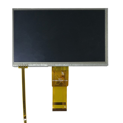 7 " 800x480 TN TFT 디스플레이 화면, 50명의 핀 RGB 산업적 터치 스크린 패널