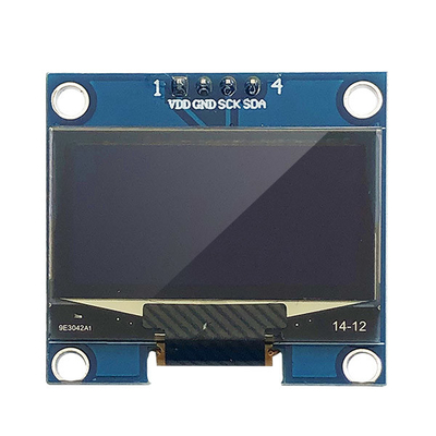 수동 매트릭스 1.3은 I2C OLED 디스플레이 128x64 COG PCB 4 핀으로 조금씩 움직입니다