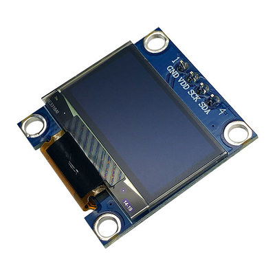 0.96 인치 OLED 디스플레이 4핀 I2C 제어 PCB 보드 흰색 / 파란색 / 노란색 파란색