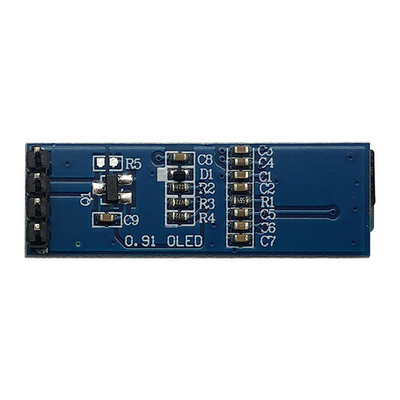 SSD1306 구동기 집적회로와 3V 5V 128x32 OLED 디스플레이 모듈 0.91 인치 4 핀