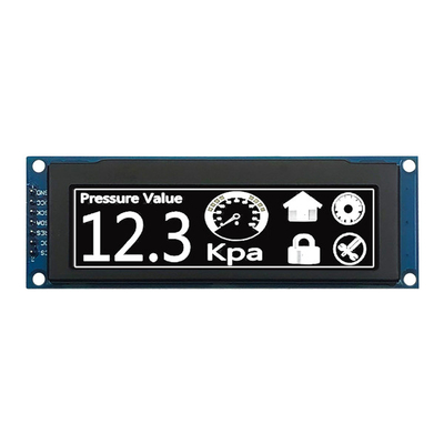 COF 256x64 OLED 디스플레이 모듈 3.12 " 인치 16 그레이 스케일 3.3V 전원