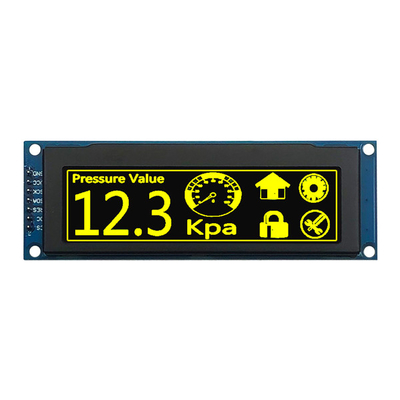 COF 256x64 OLED 디스플레이 모듈 3.12 " 인치 16 그레이 스케일 3.3V 전원