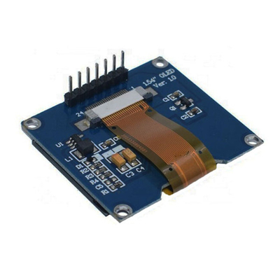 1.54인치 OLED 디스플레이 모듈 128x64 해상도 SPI 인터페이스 높은 콘트라스트 낮은 전력 소비