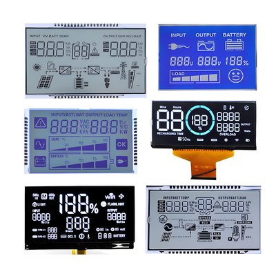 사용자 정의 7 세그먼트 LCD 패널 터치 스크린 LCD 디스플레이 제조업체