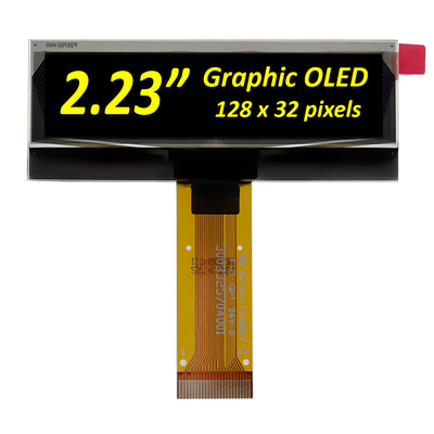 2.23인치 OLED 디스플레이 모듈 128*32 점 행렬 PMOLED 화면 SSD1305 드라이버 24Pin