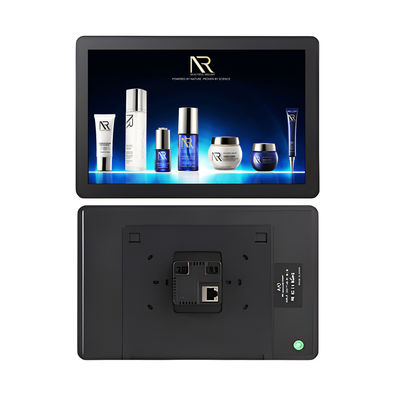 10.1 인치 스마트 홈 중앙 제어 태블릿 RK3566 안드로이드 11/13 POE 터치 패널 LED 조명