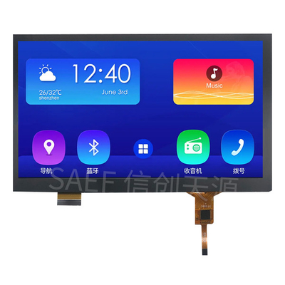 의료용 7인치 터치 스크린, PCAP 터치 스크린 1024X600 IPS TFT LCD RGB/mipi 인터페이스 W/ 용량 터치 스크린