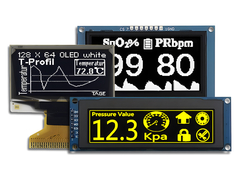 흑백 oled 디스플레이